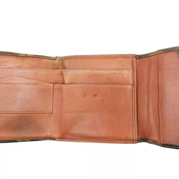 Louis Vuitton W Hook Wallet Monogram Monogram Canvas Authentic - Picture 4 of 16